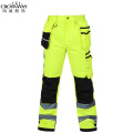 Hi Visibility Tool Pocket Functional Safety Workwear Work Trousers Cargo Work Pants with Knee Pads